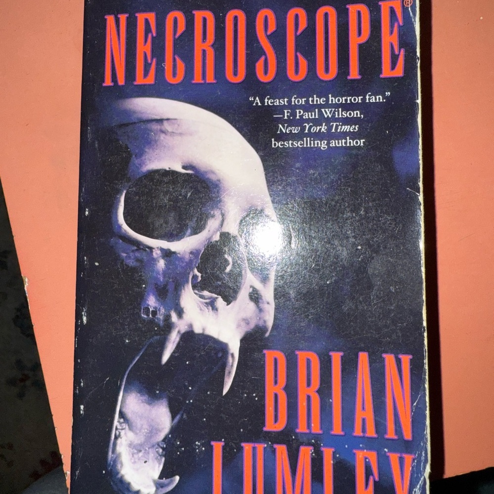 Necroscope by - Black and Blue Cover